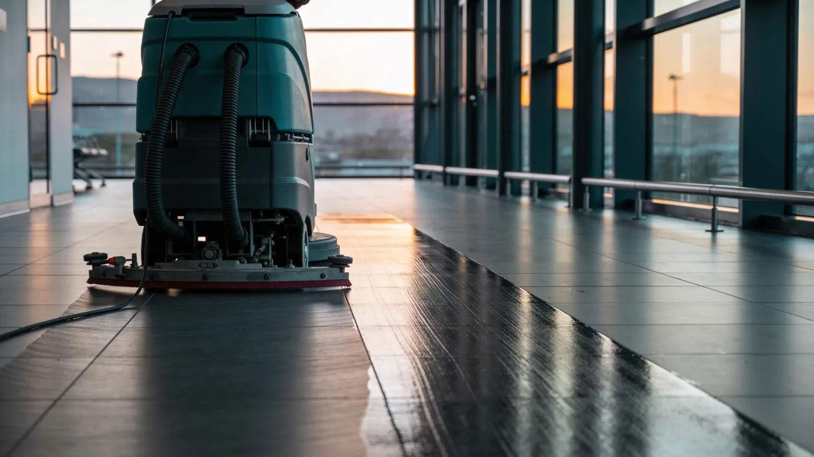 How often should commercial premises be deep cleaned?