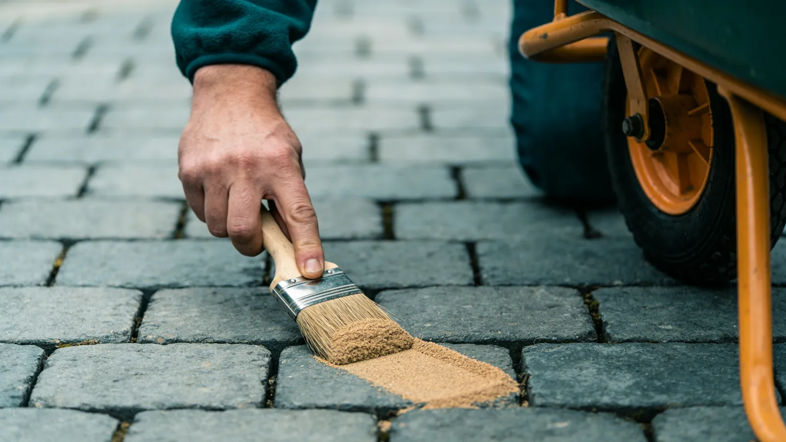 Why setting sand and jointing matter for block paving